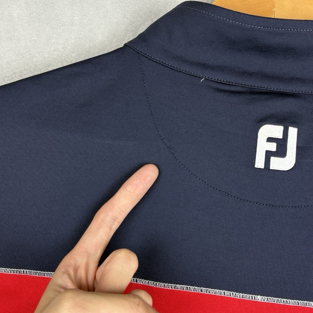 FootJoy Golf Vest Mens XL Red Blue Ryder Cup Whistling Straits 2020 Gilet - Picture 7 of 10